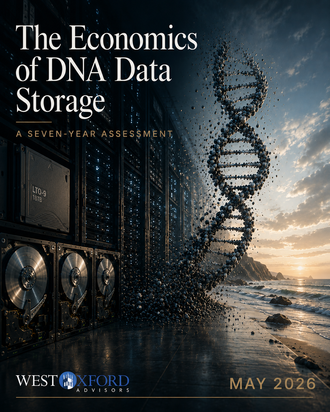 The Economics of DNA Data Storage white paper cover